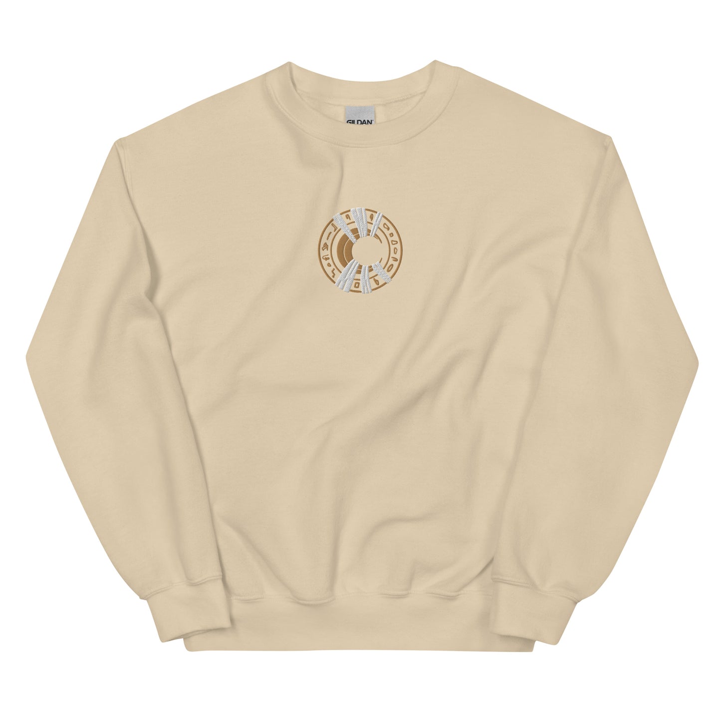 Embroidered Moon Knight Egyptian hieroglyphs Unisex Sweatshirt