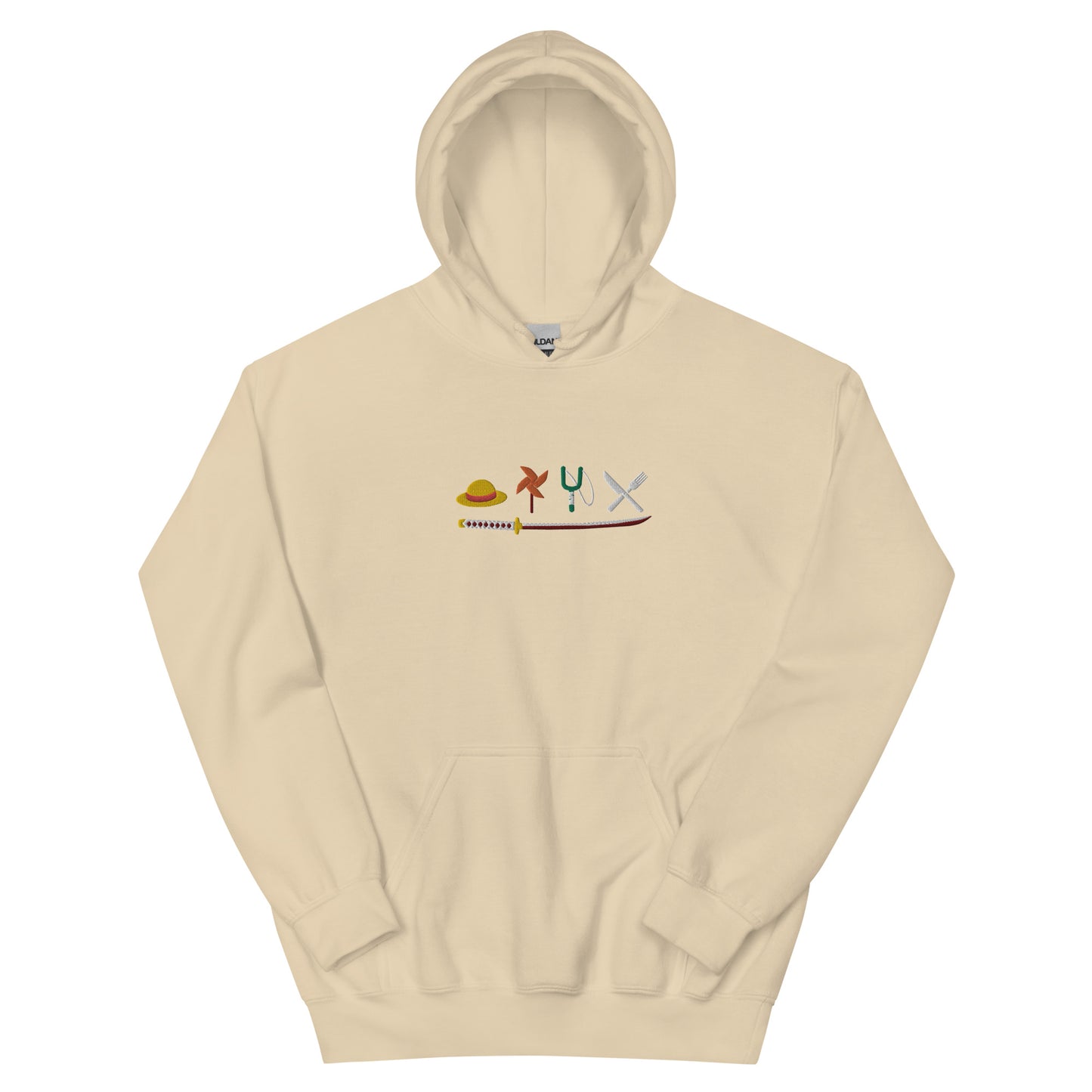 Embroidered One Piece | King of Pirates Unisex Hoodie