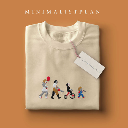 Embroidered Killer Squad Abbey Road Unisex Sweatshirt