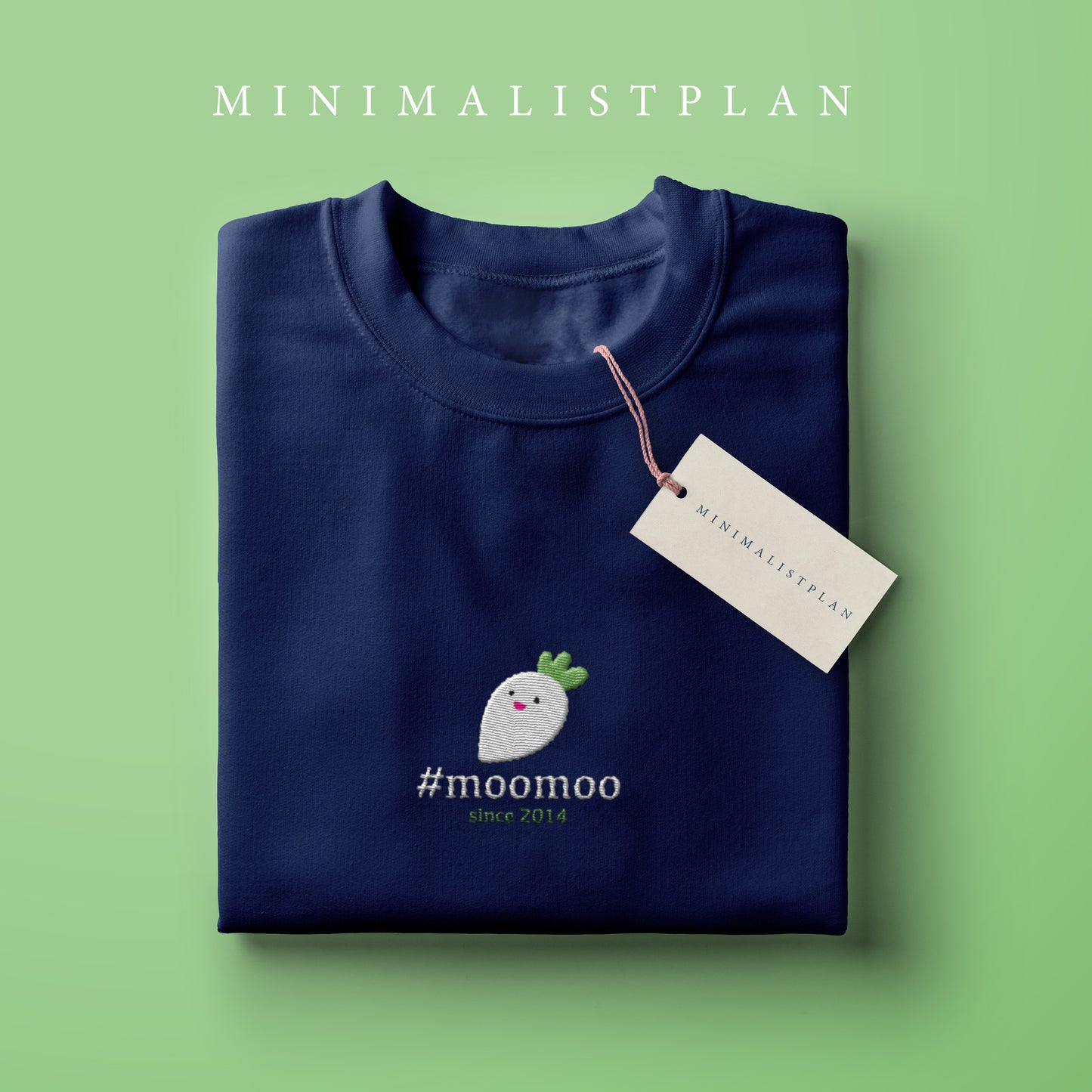 Embroidered Mamamoo | Moomoo Since 2014 Unisex Sweatshirt