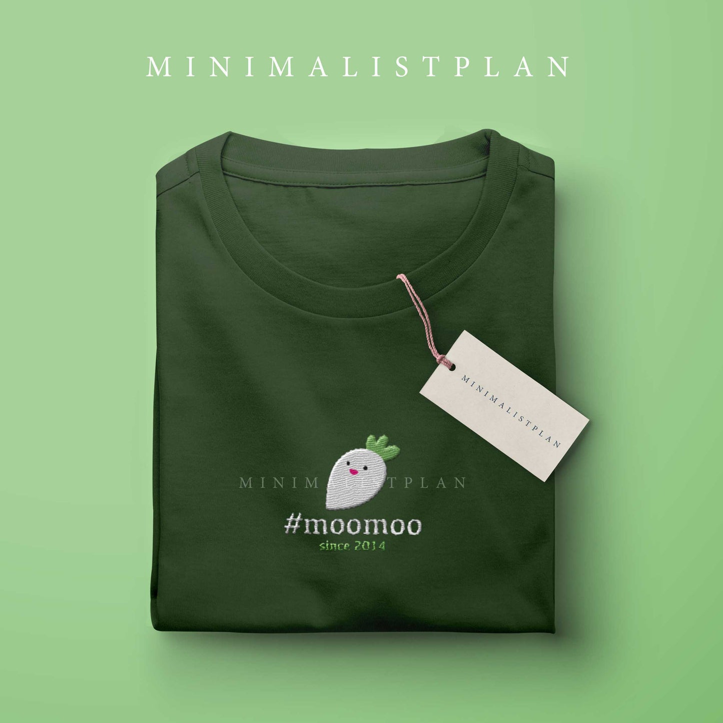 Embroidered Mamamoo | Moomoo since 2014 Unisex t-shirt