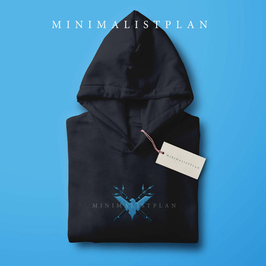 Embroidered Nightwing Unisex Hoodie