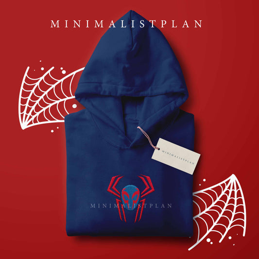 Embroidered Spiderman 2099 | Spiderverse Unisex Hoodie