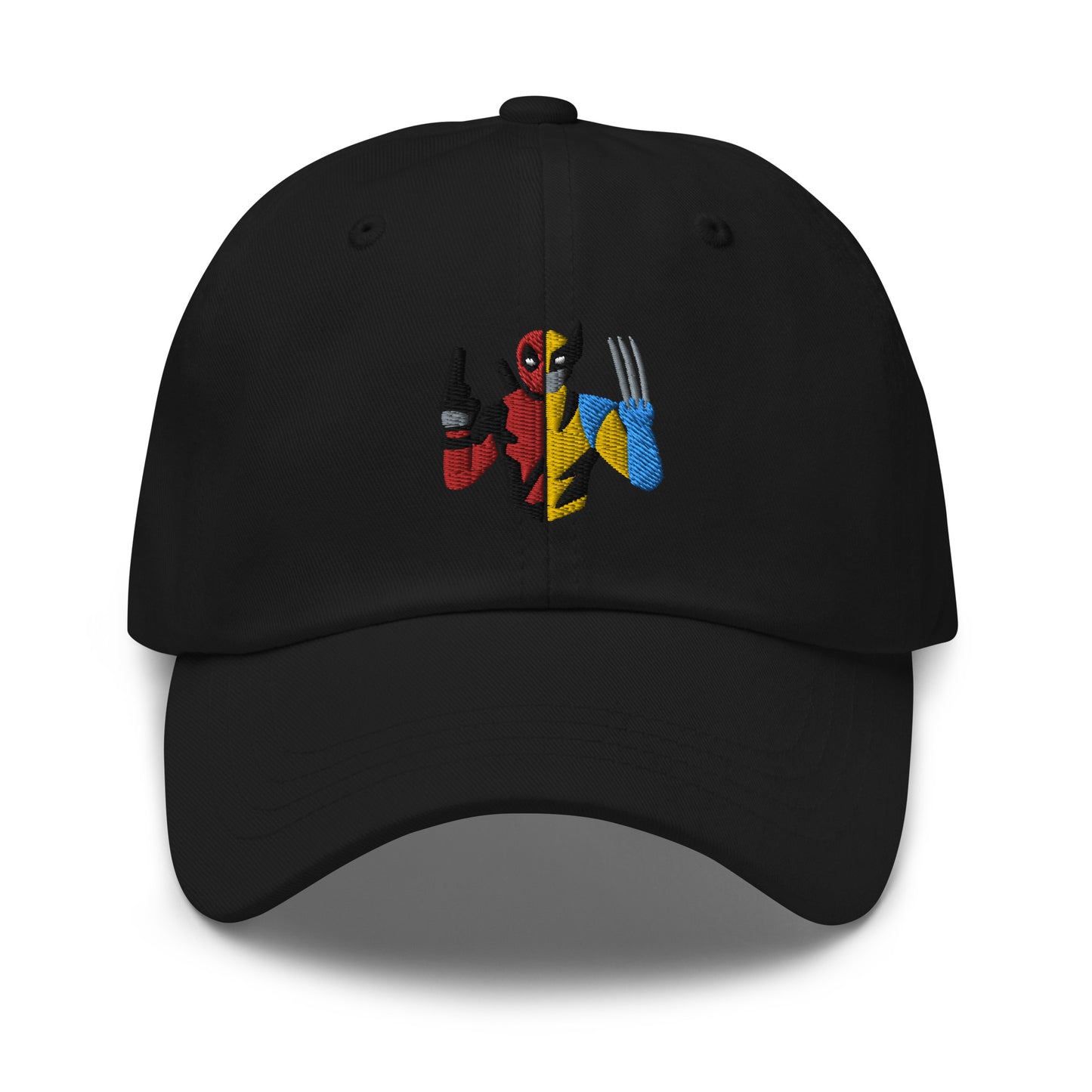 Embroidered Deadpool & Wolverine Dad hat