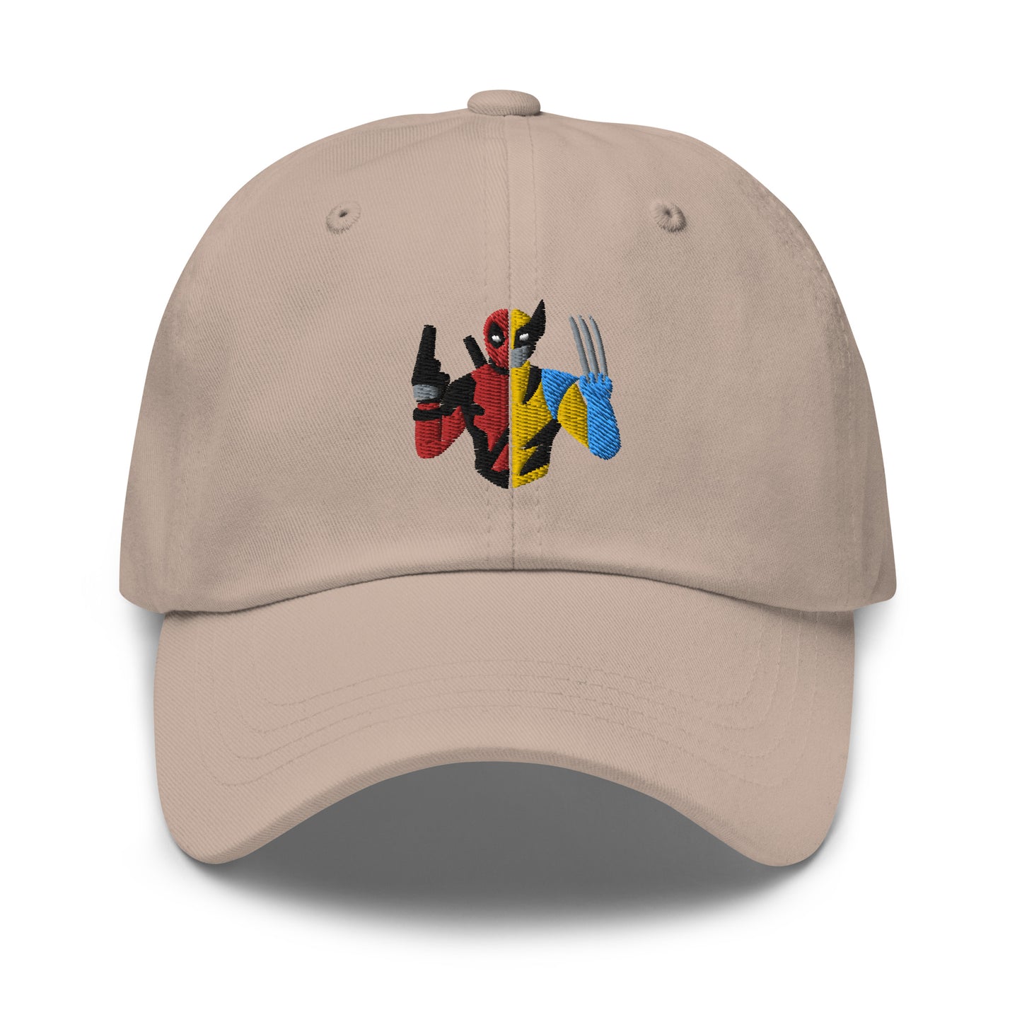 Embroidered Deadpool & Wolverine Dad hat