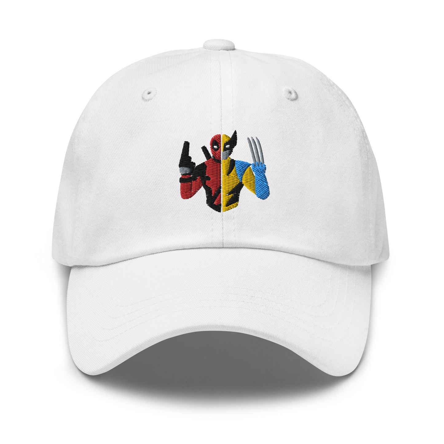 Embroidered Deadpool & Wolverine Dad hat