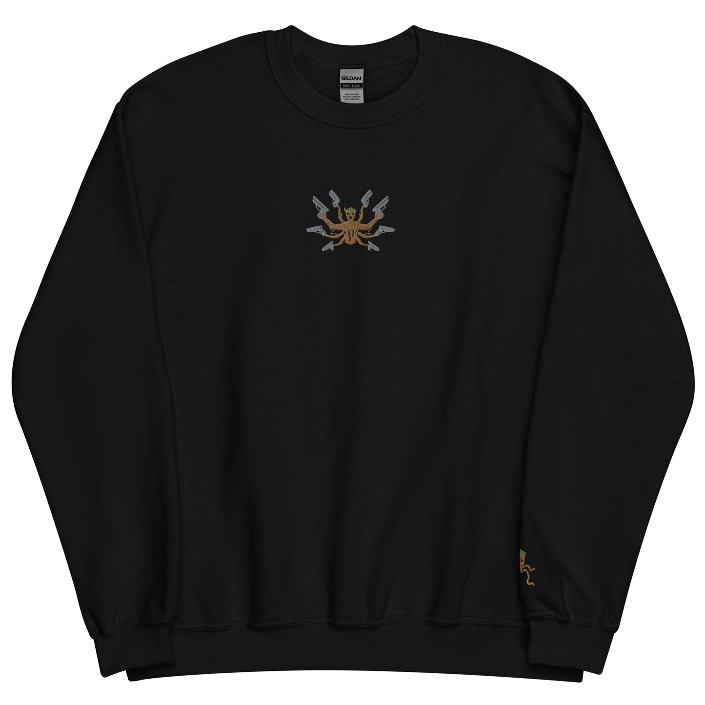 Embroidered Groot | Left Wrist Unisex Sweatshirt