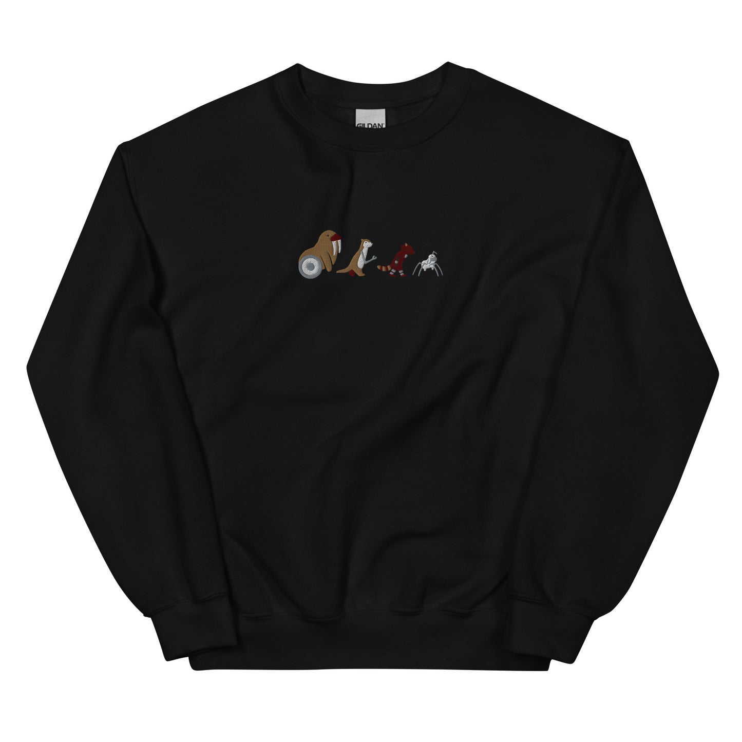 Embroidered Rocket | Lylla | Floor | Teefs | GOTG 3 Unisex Sweatshirt