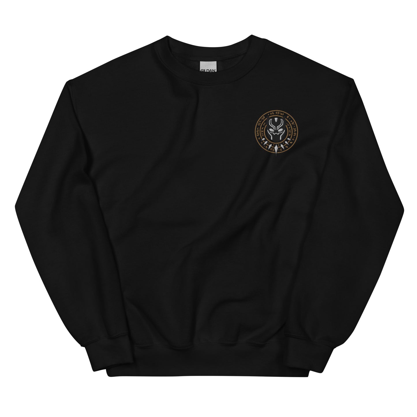 Embroidered Dr Strange Spell & Black Panther Unisex Sweatshirt