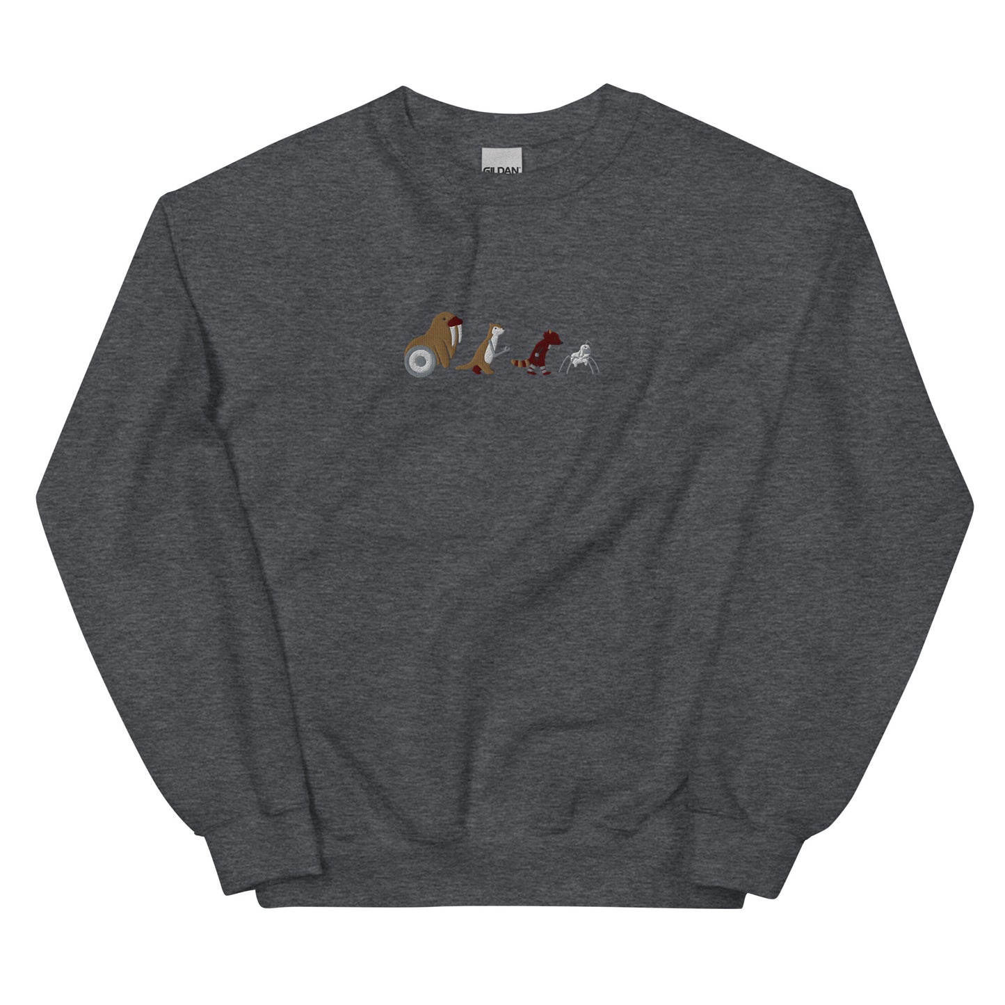 Embroidered Rocket | Lylla | Floor | Teefs | GOTG 3 Unisex Sweatshirt