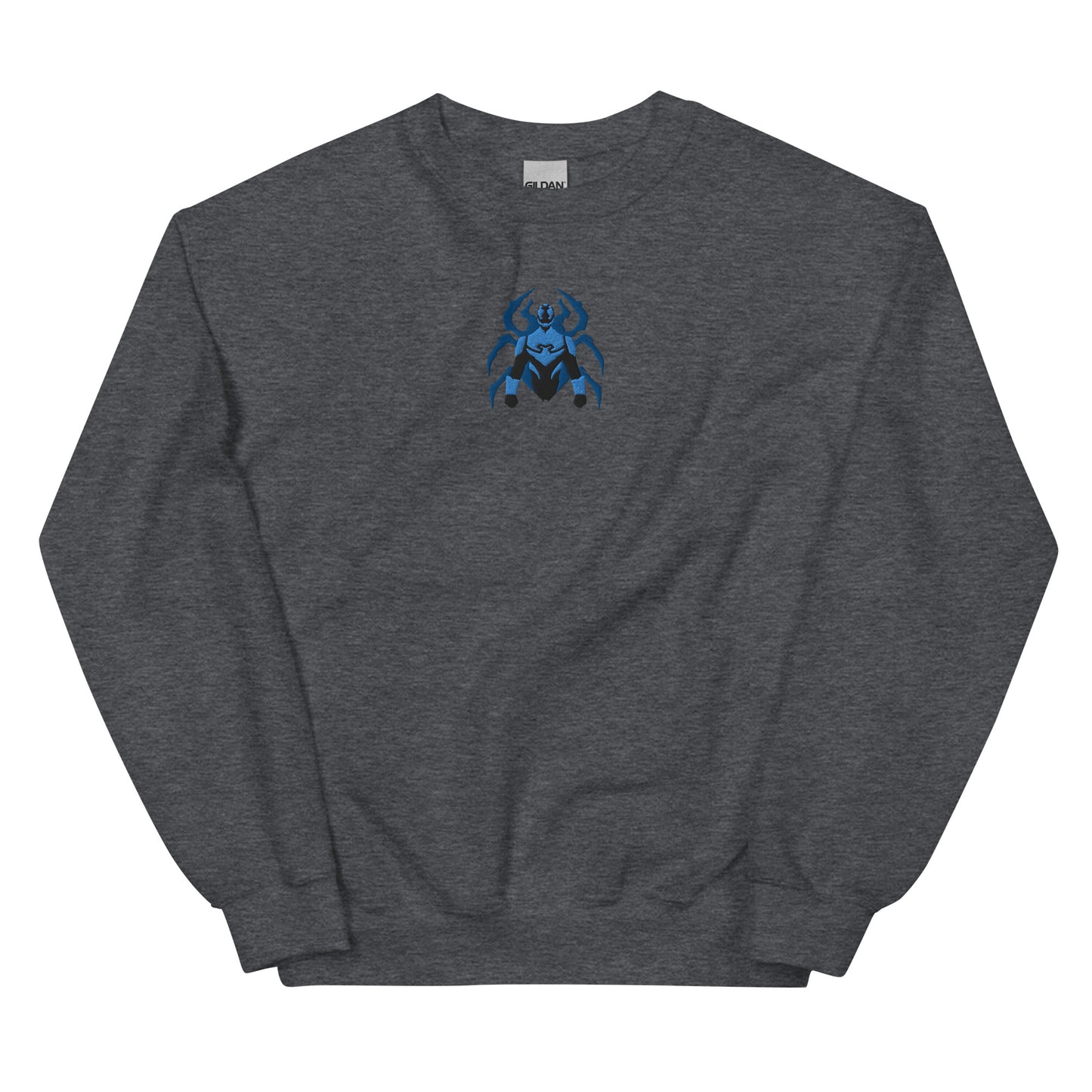 Embroidered Blue Beetle Unisex Sweatshirt