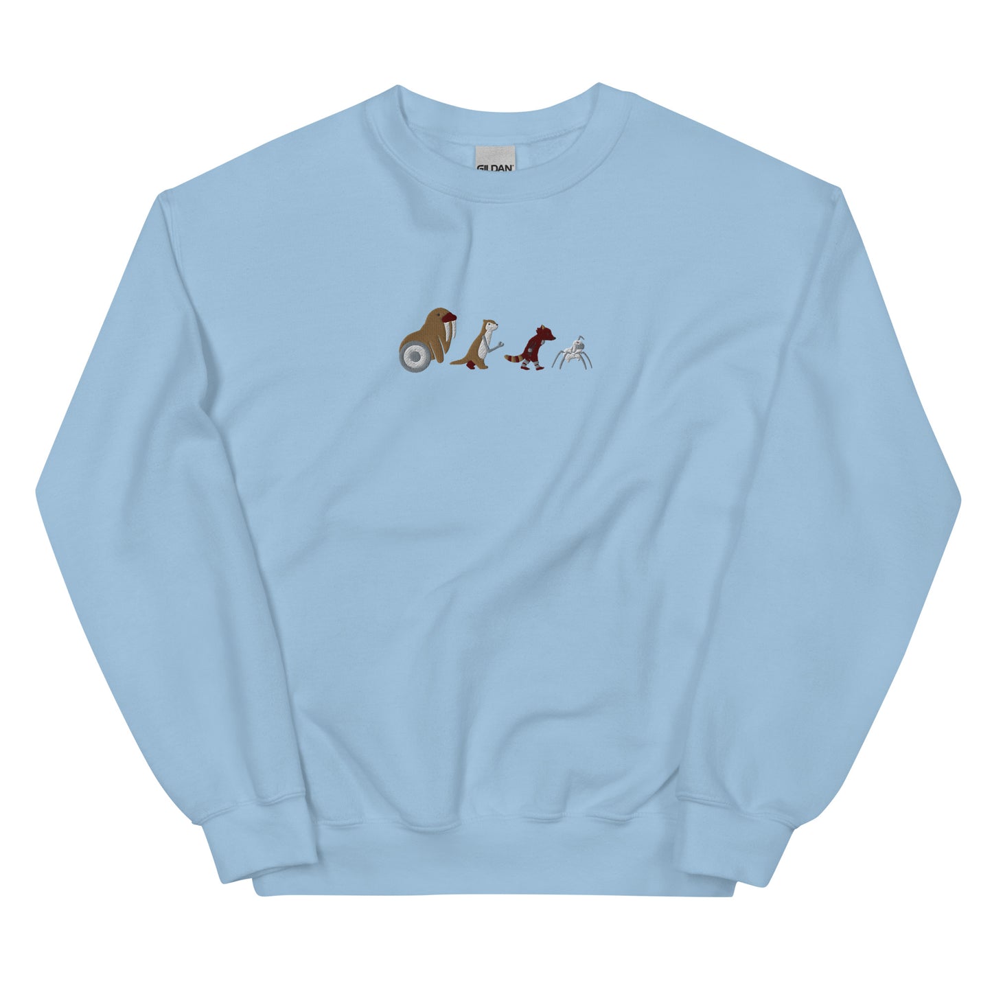 Embroidered Rocket | Lylla | Floor | Teefs | GOTG 3 Unisex Sweatshirt