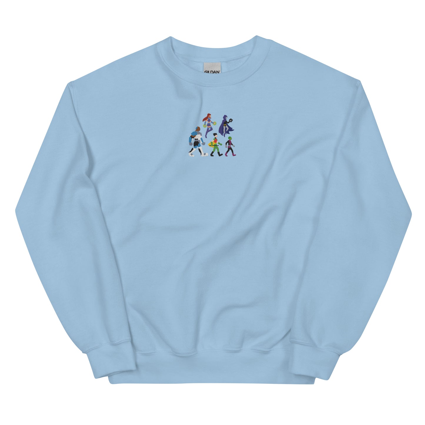 Embroidered Teen Titans Unisex Sweatshirt