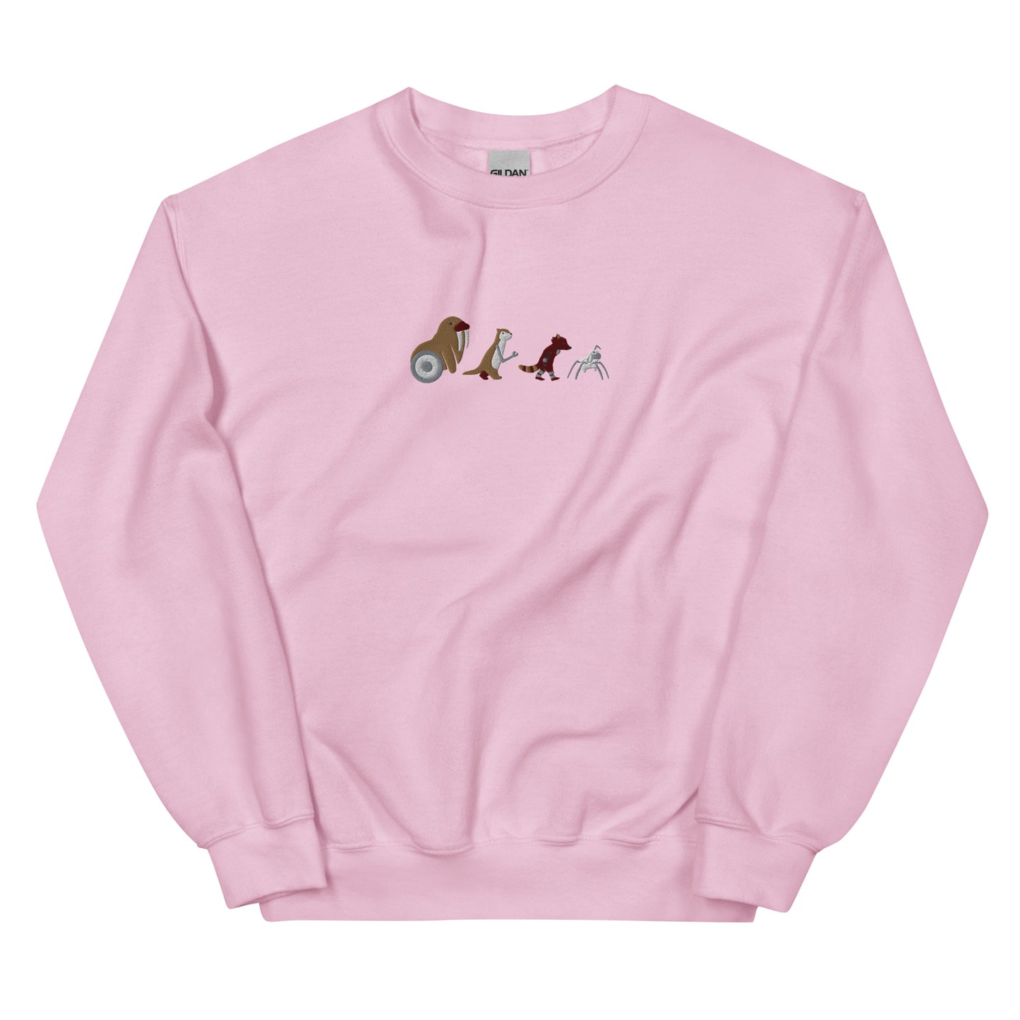 Embroidered Rocket | Lylla | Floor | Teefs | GOTG 3 Unisex Sweatshirt