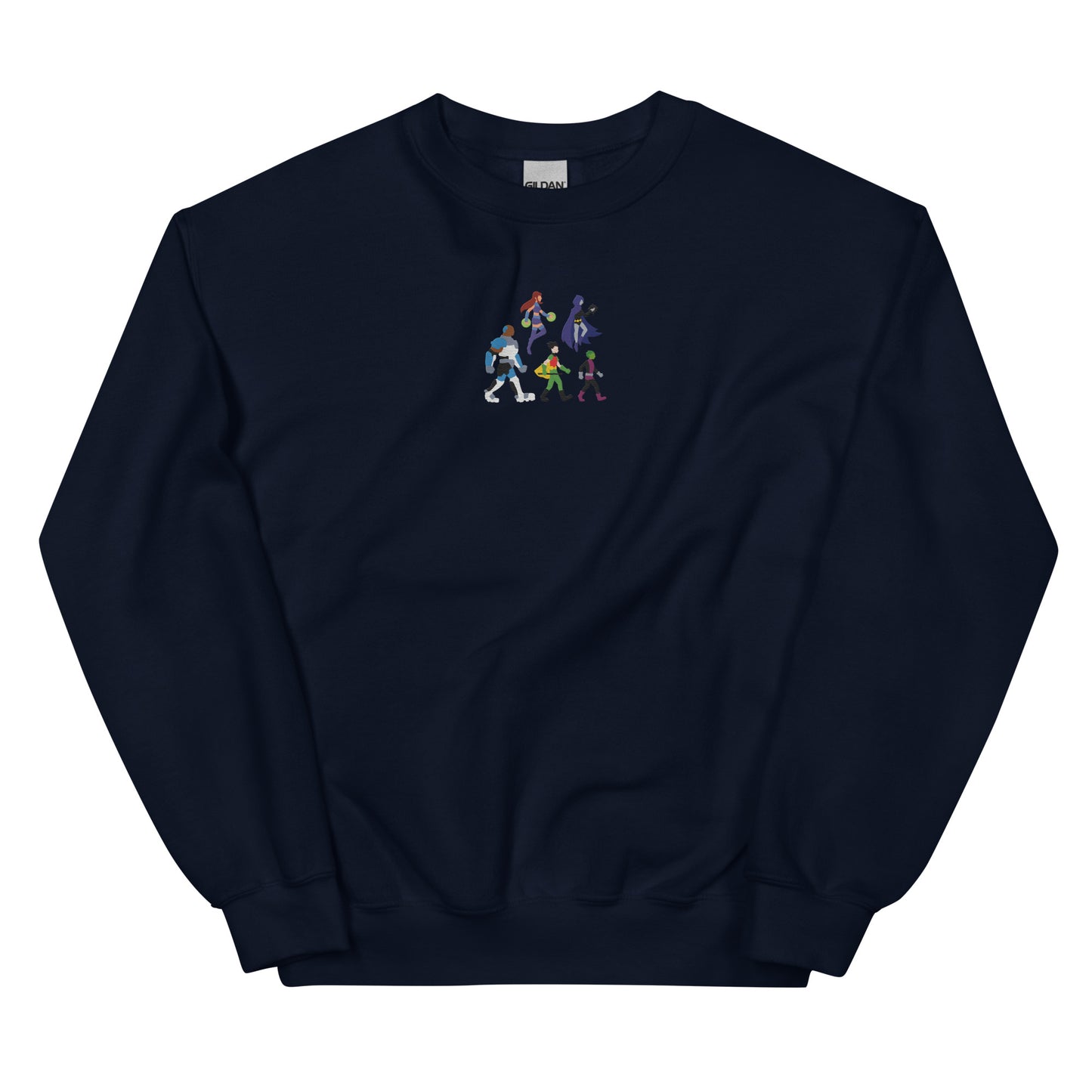 Embroidered Teen Titans Unisex Sweatshirt