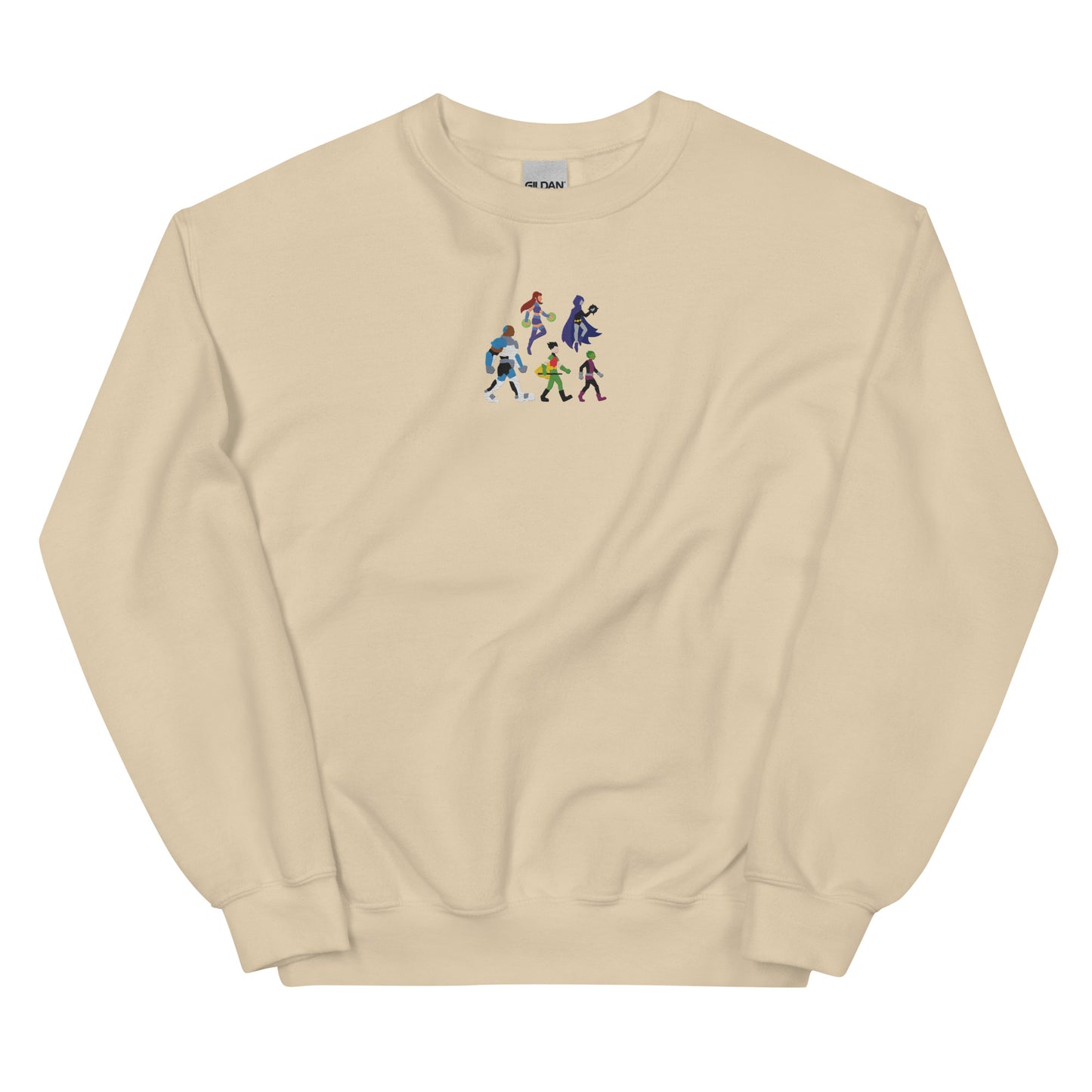 Embroidered Teen Titans Unisex Sweatshirt