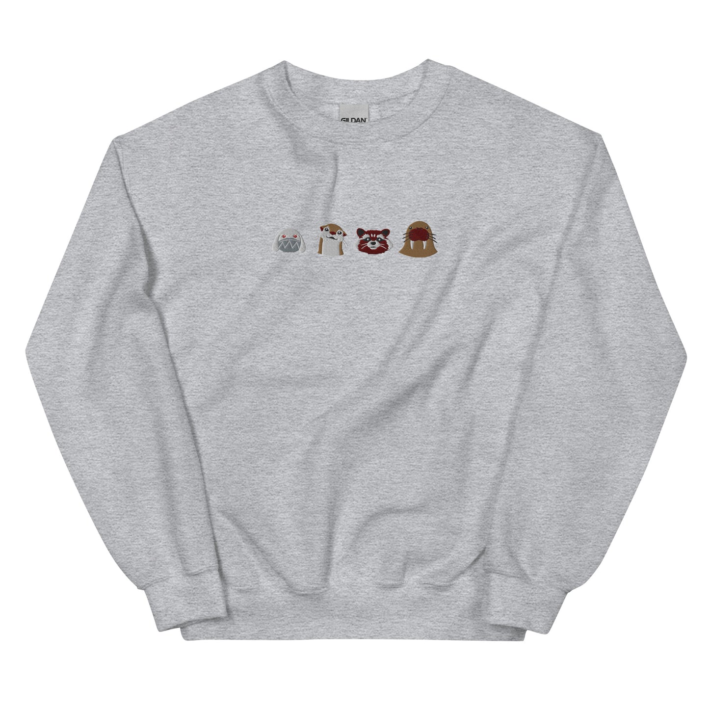 Embroidered Rocket Raccoon & Friends Unisex Sweatshirt