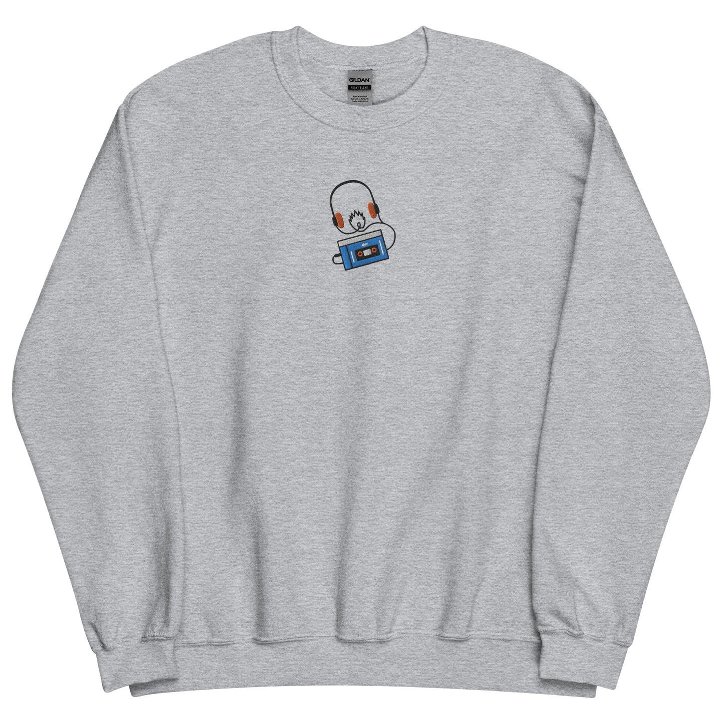 Embroidered GOTG Awesome Mix Cassette Player Unisex Sweatshirt