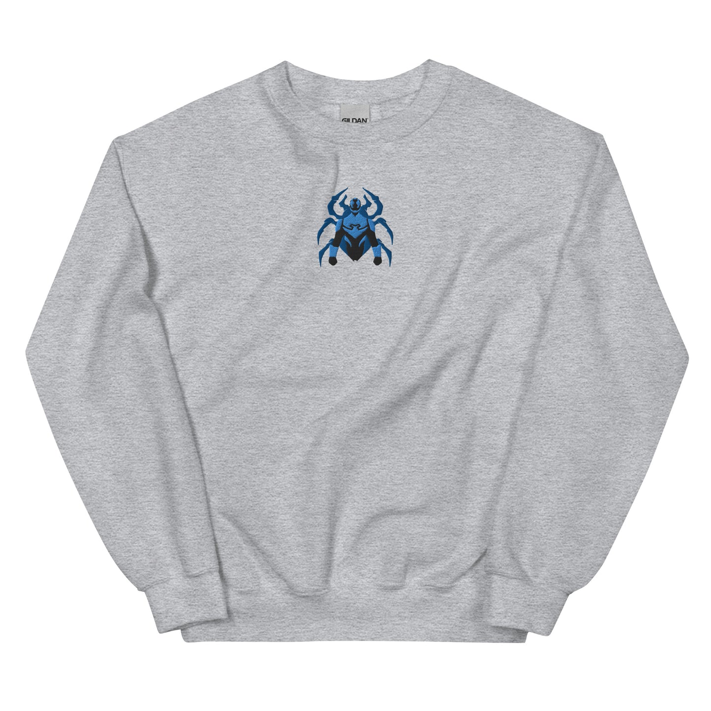 Embroidered Blue Beetle Unisex Sweatshirt