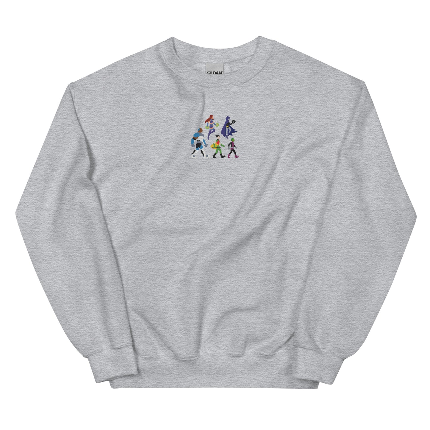 Embroidered Teen Titans Unisex Sweatshirt