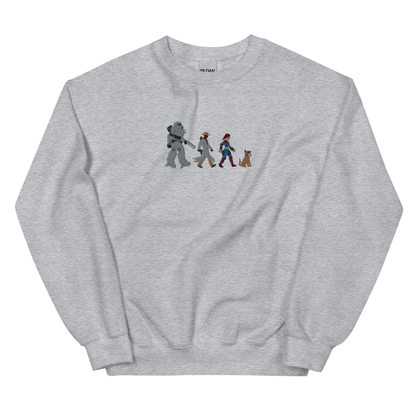 Embroidered Fallout Wasteland Unisex Sweatshirt