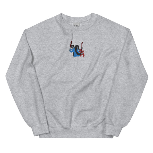 Embroidered Steddie with weapons Unisex Sweatshirt