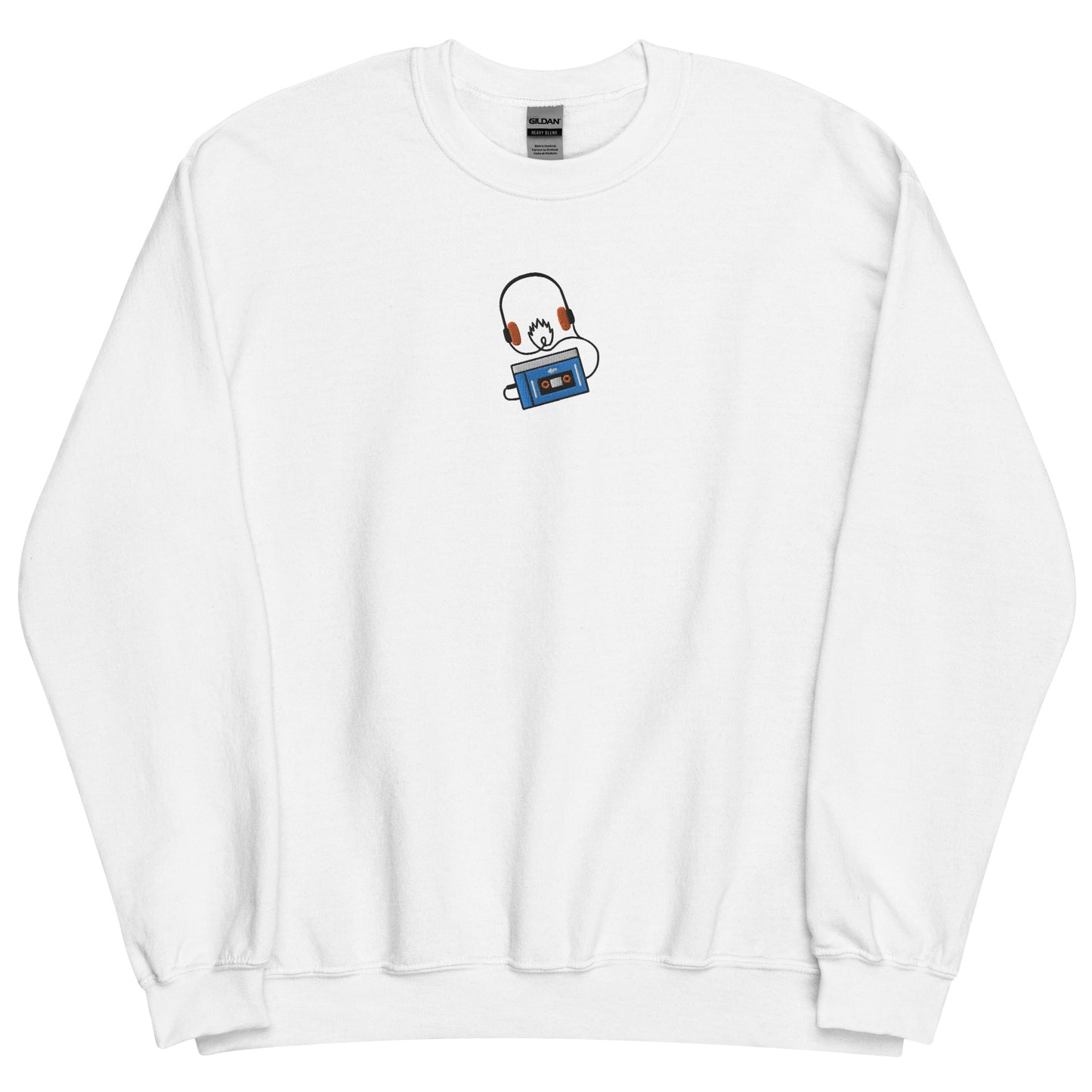 Embroidered GOTG Awesome Mix Cassette Player Unisex Sweatshirt