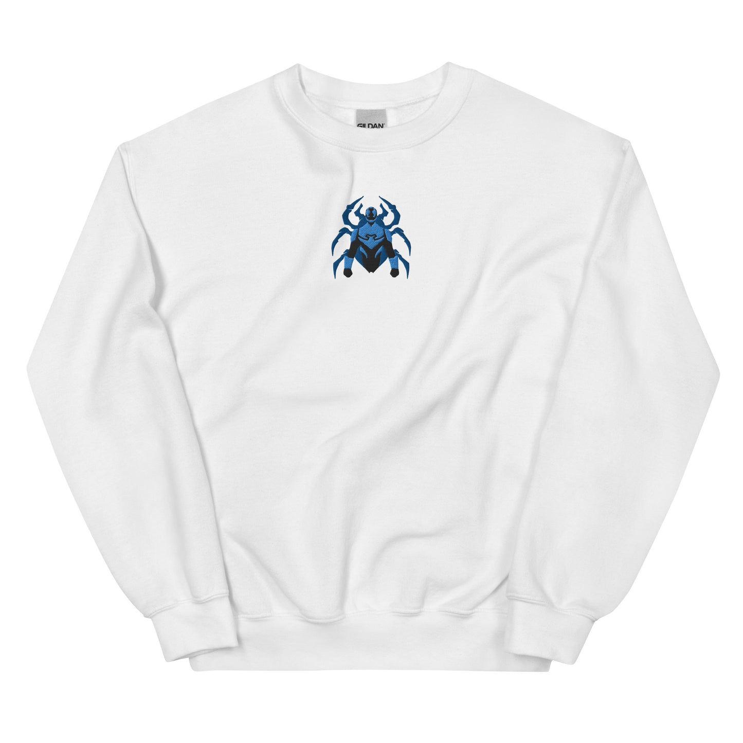 Embroidered Blue Beetle Unisex Sweatshirt