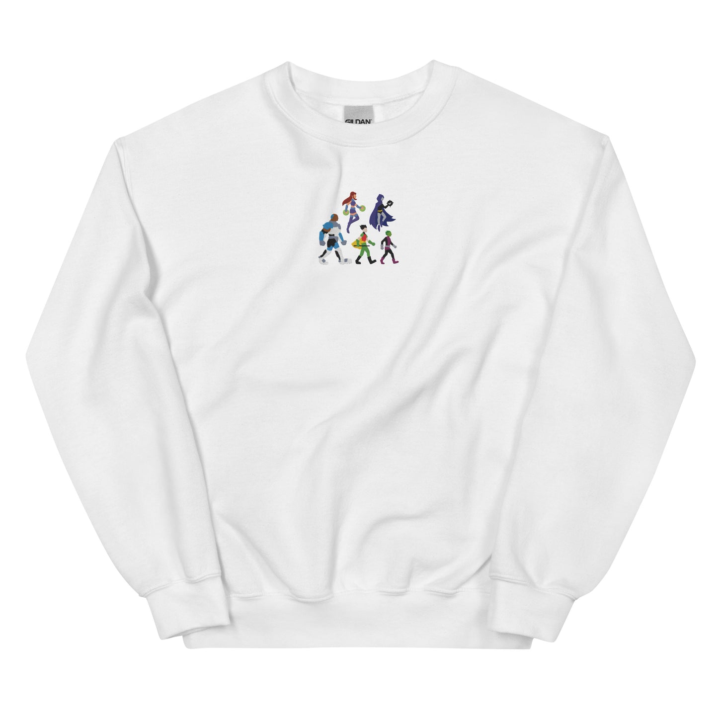 Embroidered Teen Titans Unisex Sweatshirt