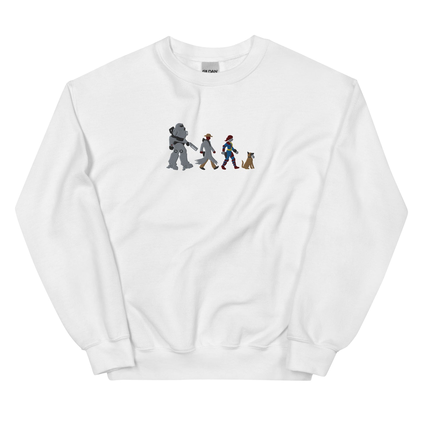 Embroidered Fallout Wasteland Unisex Sweatshirt