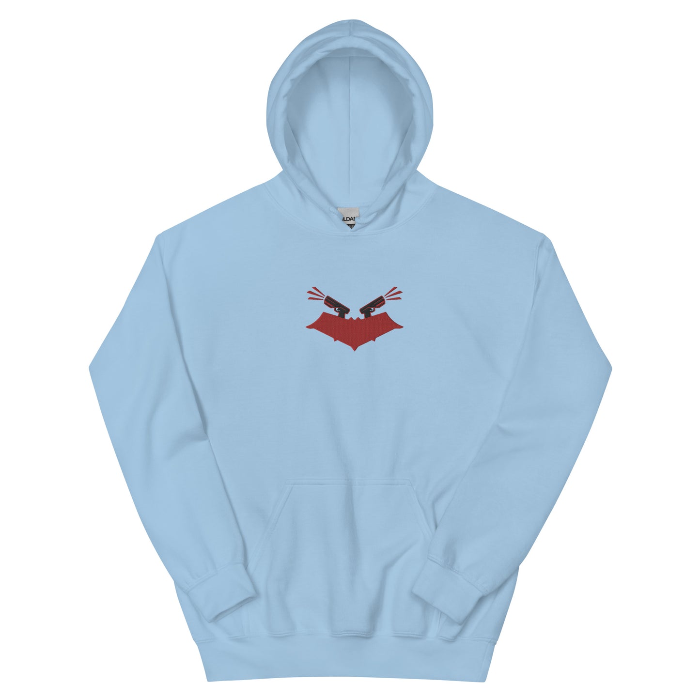 Embroidered Red Hood Weapons Unisex Hoodie