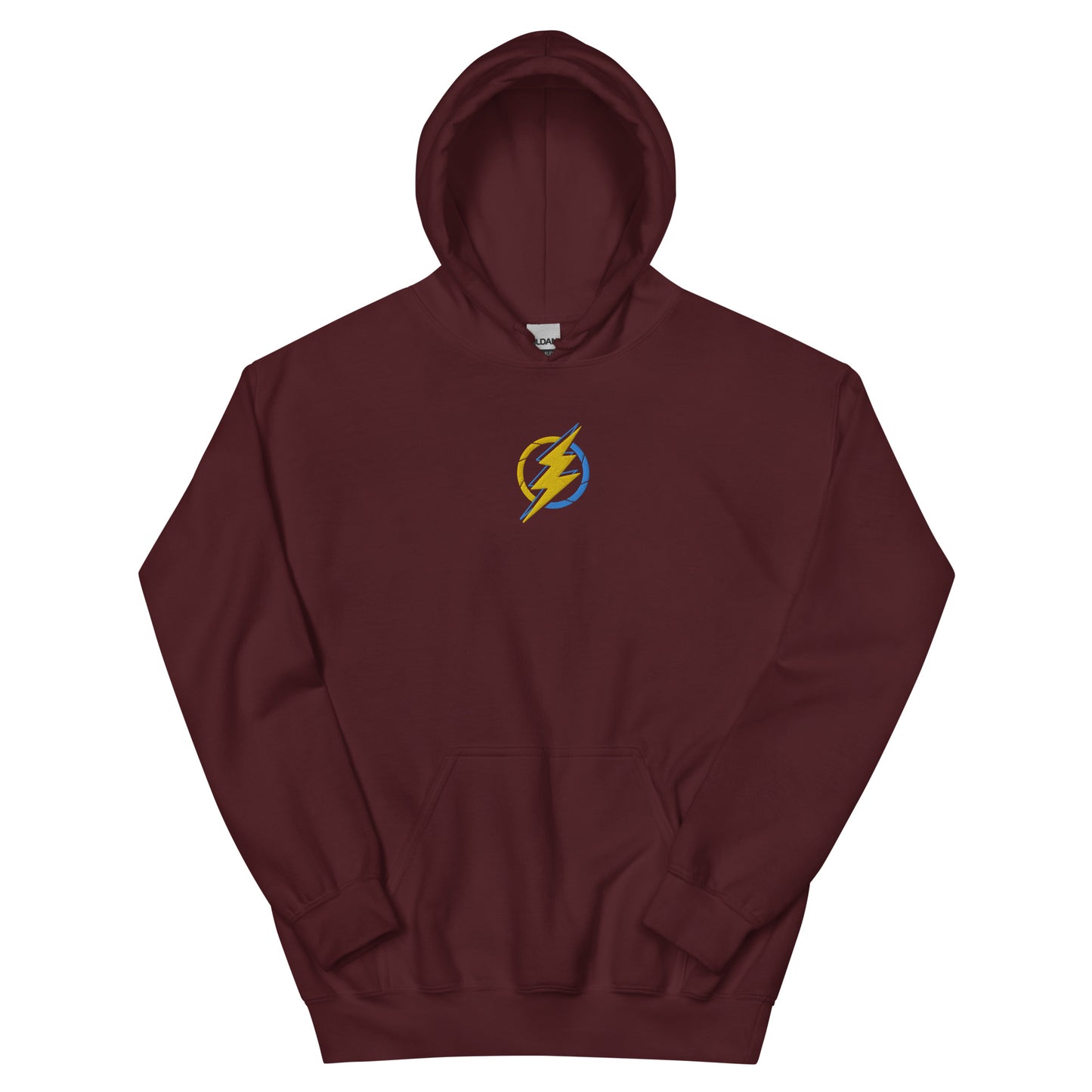 Embroidered Flash Unisex Hoodie