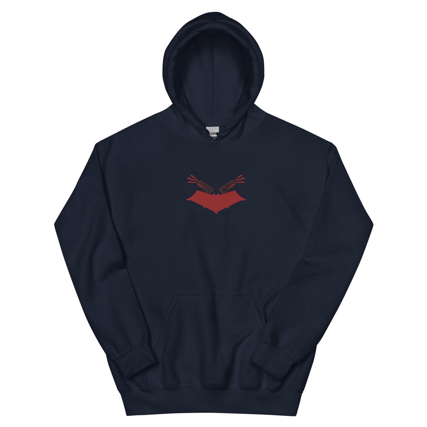 Embroidered Red Hood Weapons Unisex Hoodie