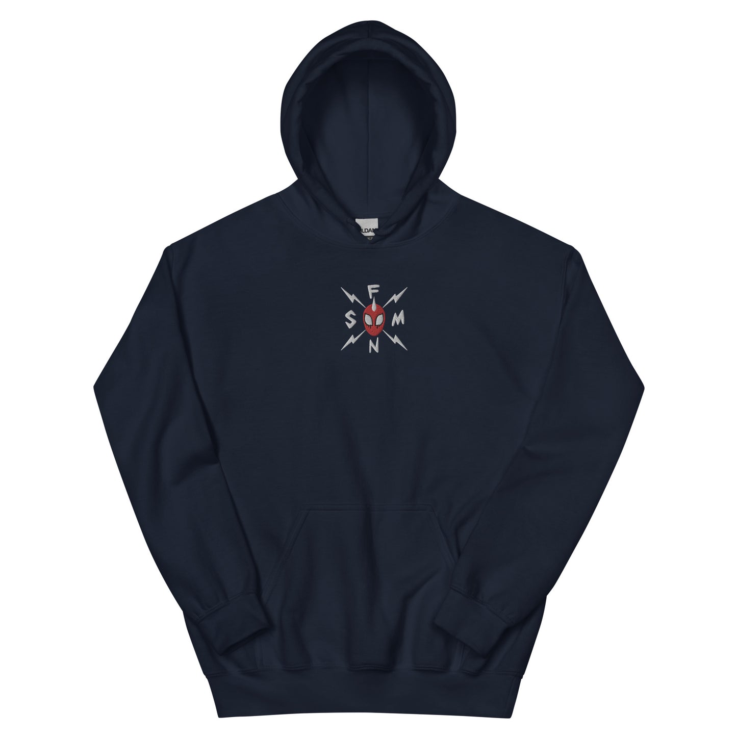 Embroidered Spider Punk FNSM | Spiderverse Unisex Hoodie