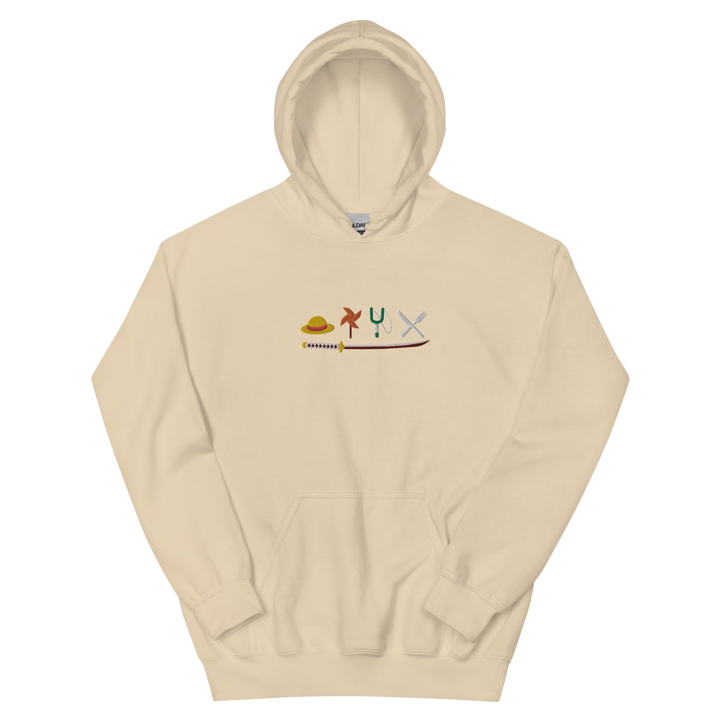 Embroidered One Piece | King of Pirates Unisex Hoodie