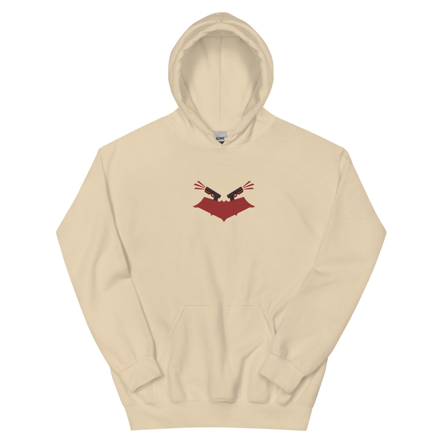 Embroidered Red Hood Weapons Unisex Hoodie