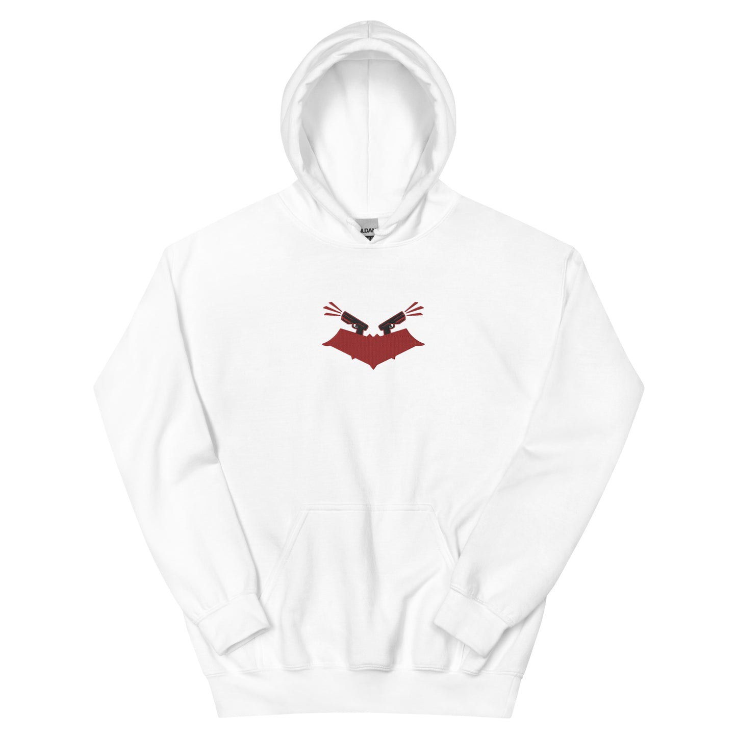 Embroidered Red Hood Weapons Unisex Hoodie