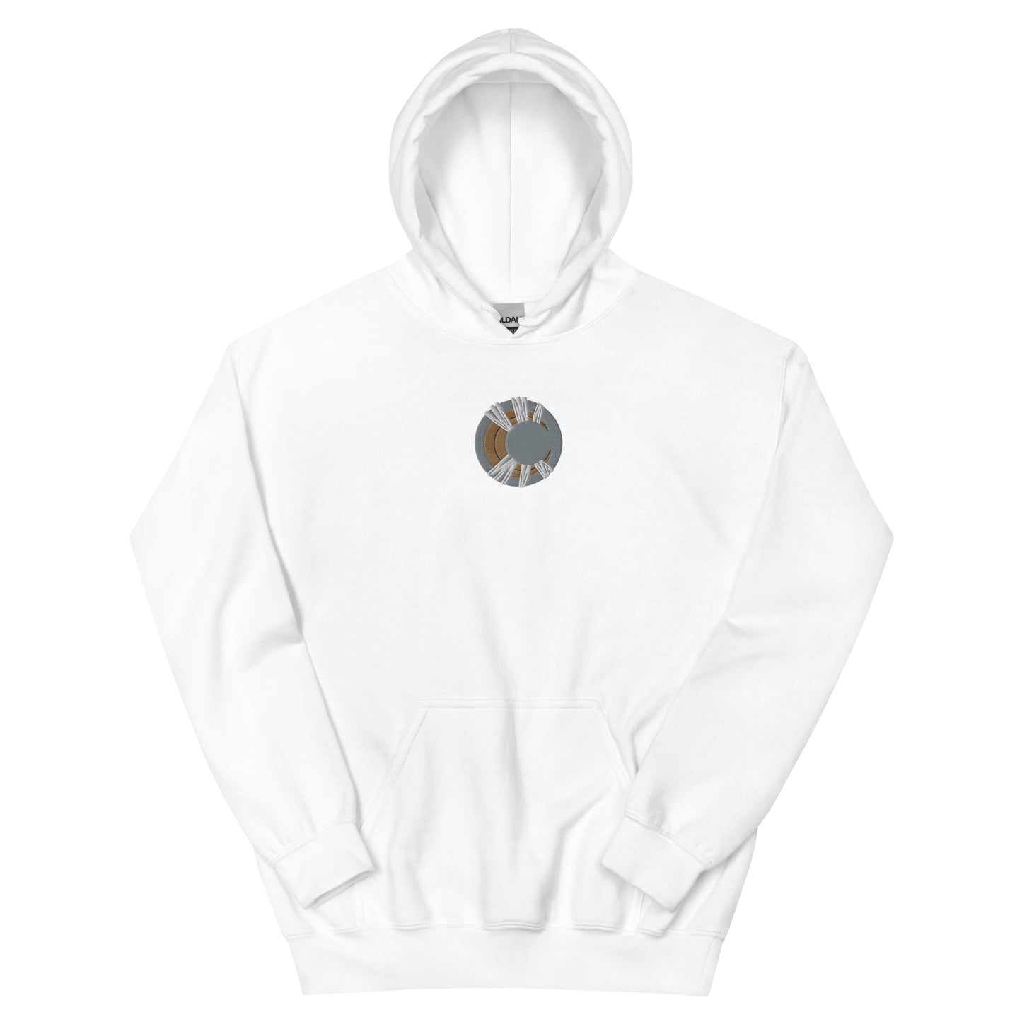 Embrodered Moon Knight Unisex Hoodie