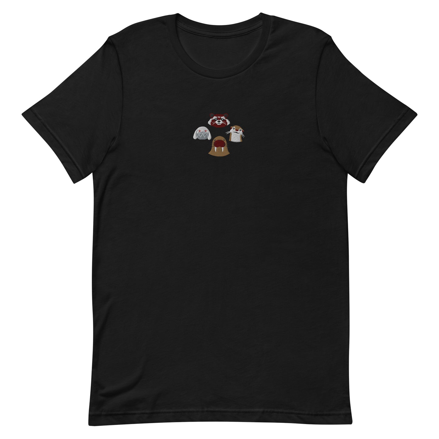 Embroidered GOTG Rocket Raccoon & Friends Unisex t-shirt