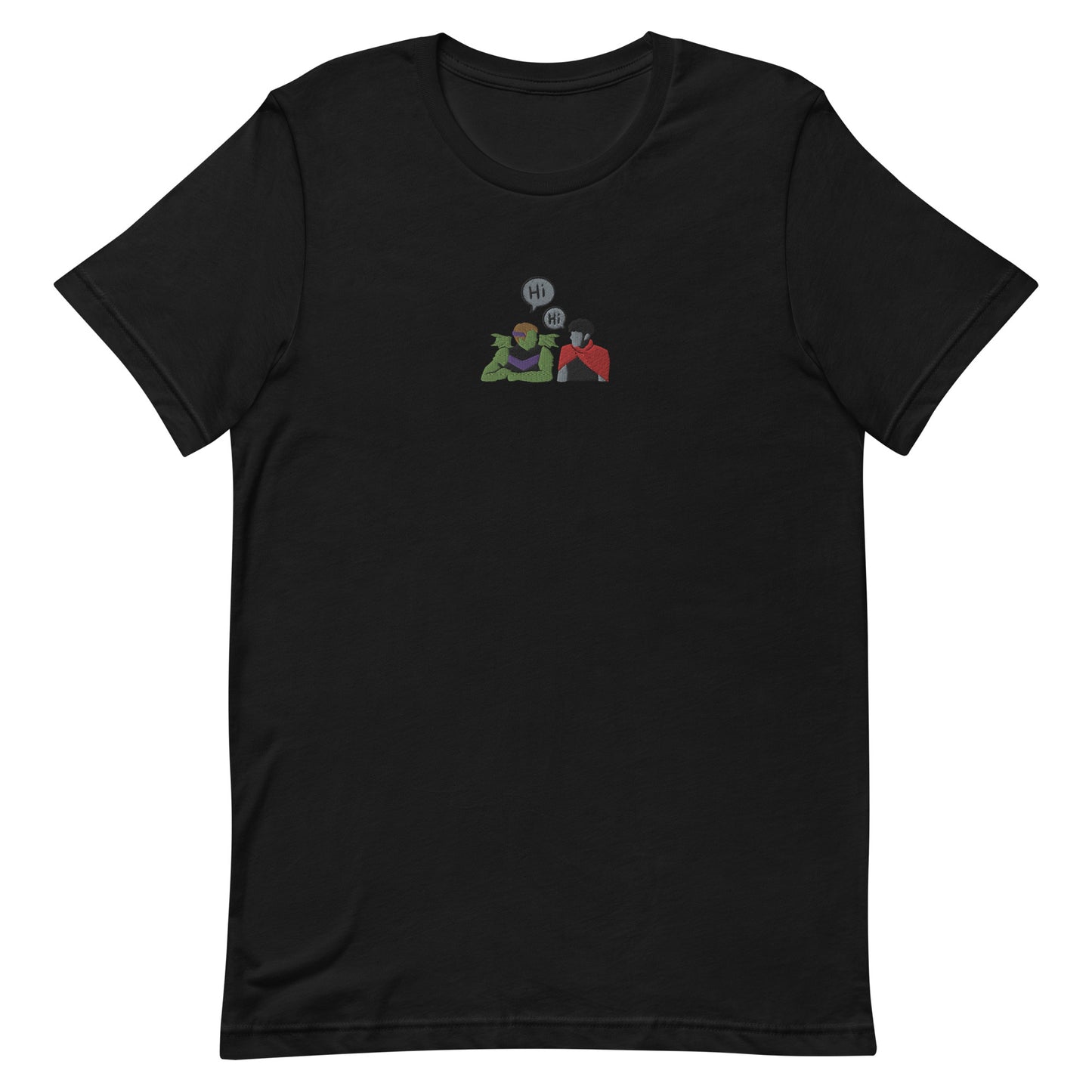 Embroidered Wiccan & Hulkling | Hi Hi Heartstopper Unisex t-shirt