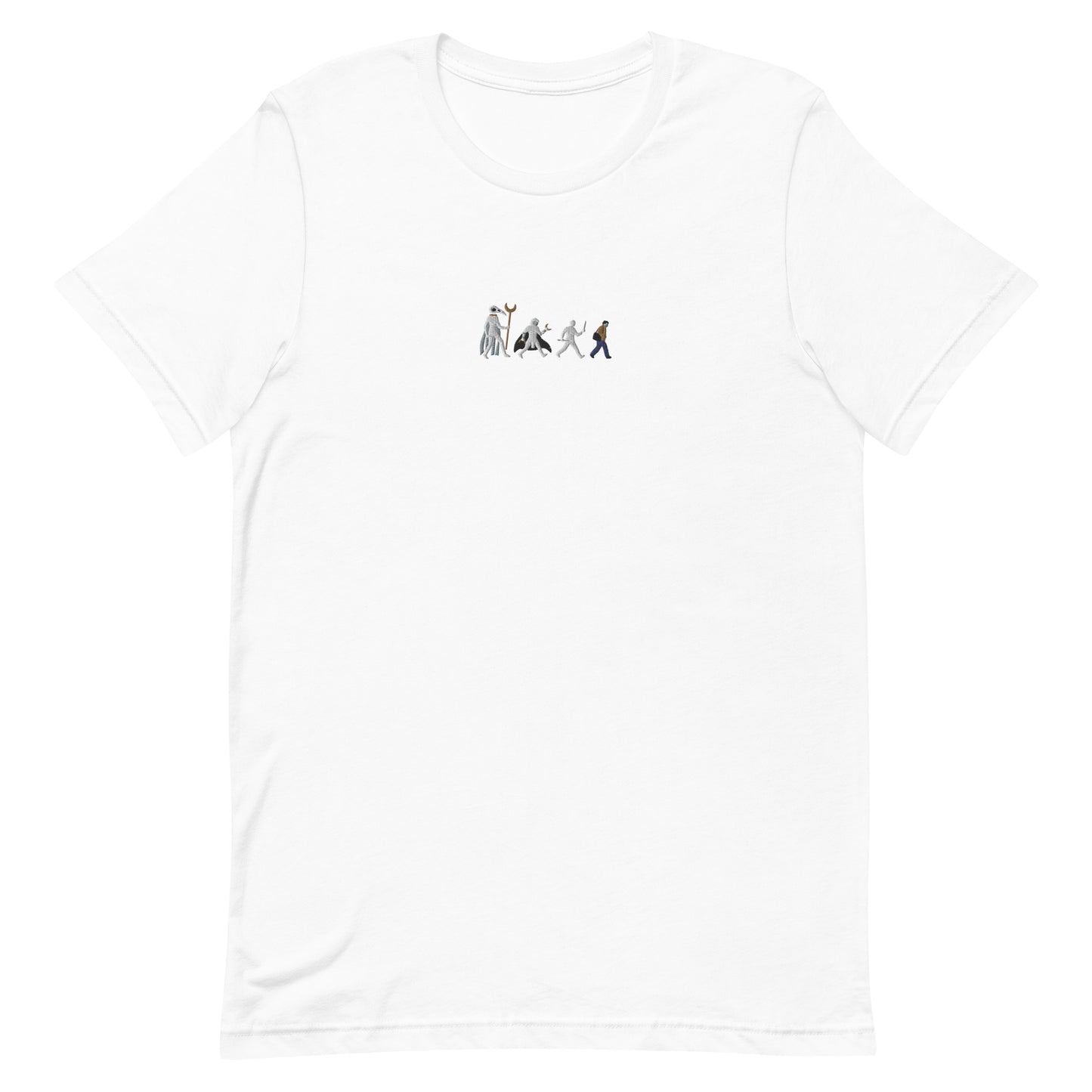 Embroidered Moon Knight | Abbey Road Unisex t-shirt